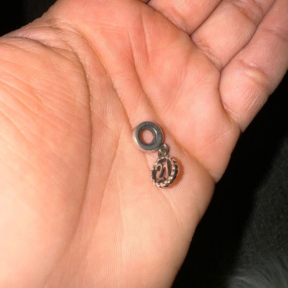 Pandora Sterling Silver Milestone 21st Birthday Dangle Charm #790496 RETIRED - Picture 3 of 4